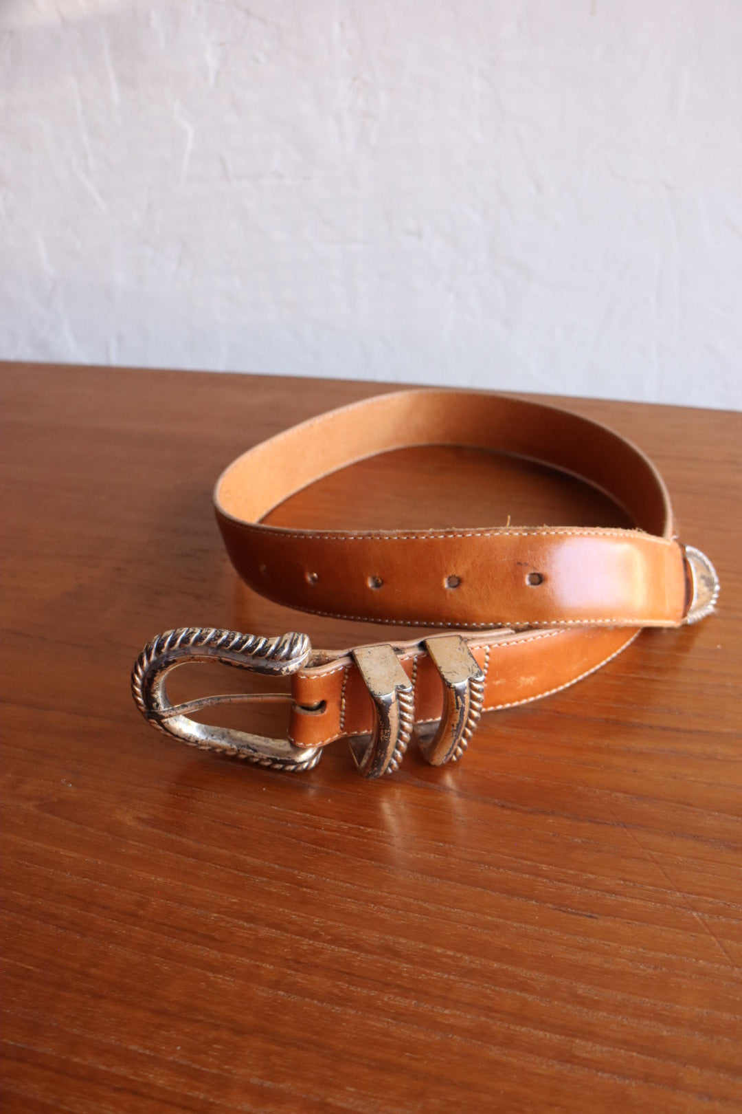 Cognac Leather Belt