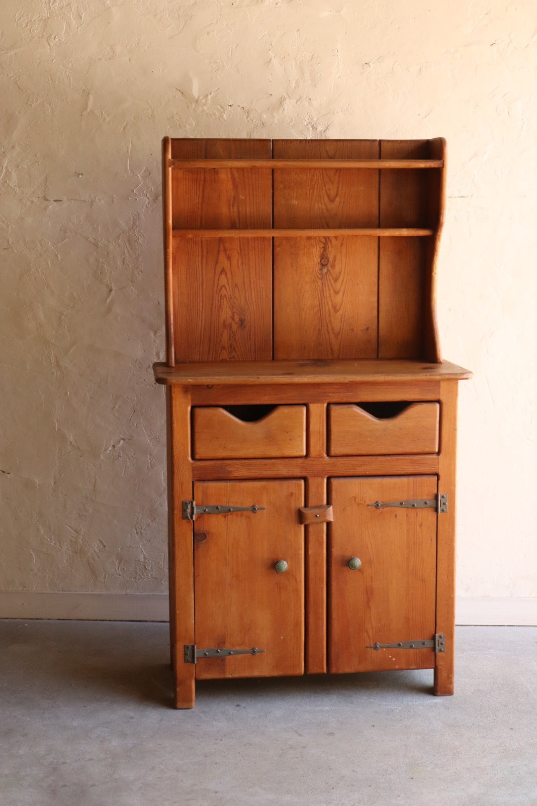 Rustic Pine Hutch