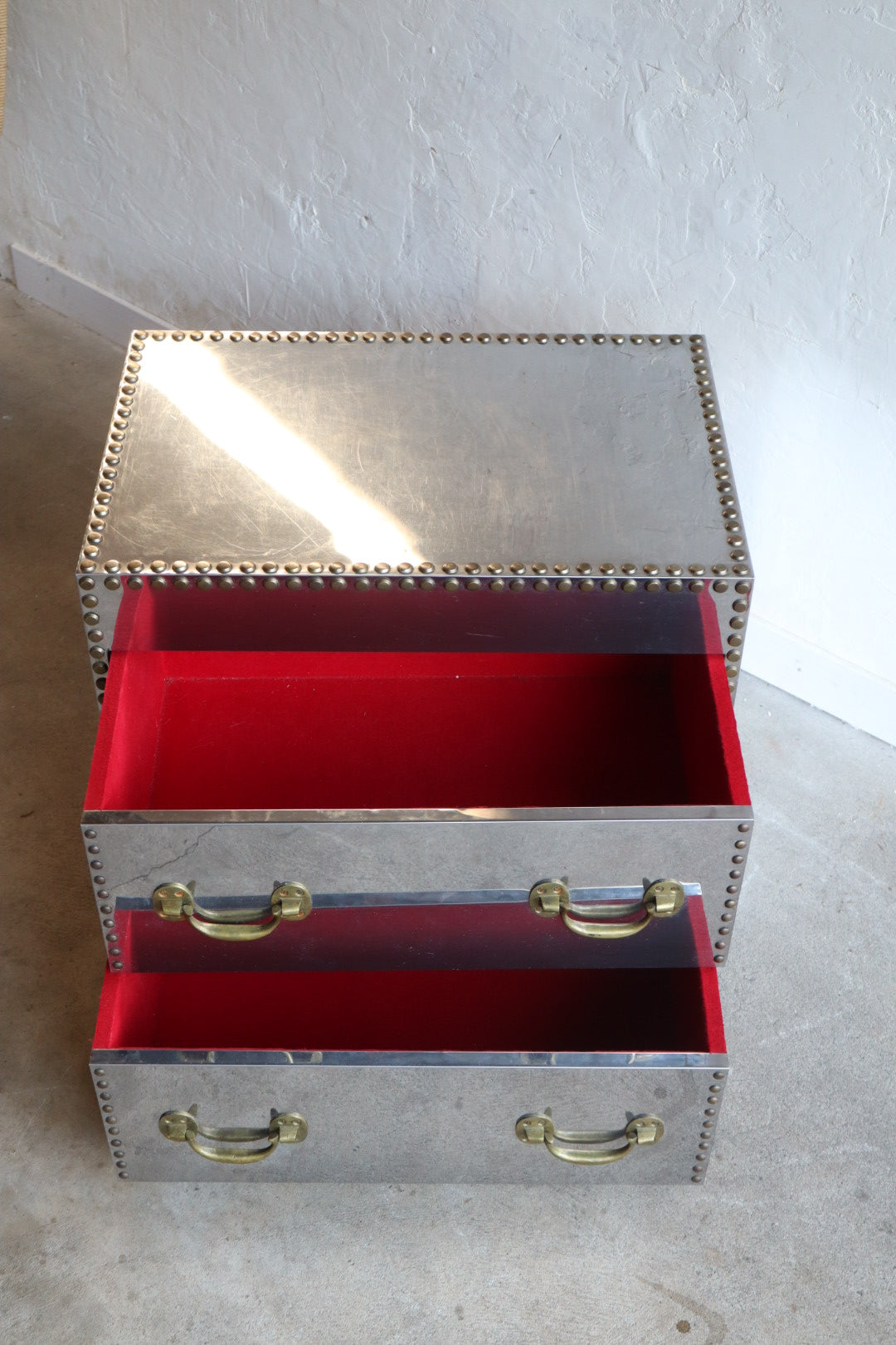 1970s Sarreid Style Chest of Drawers