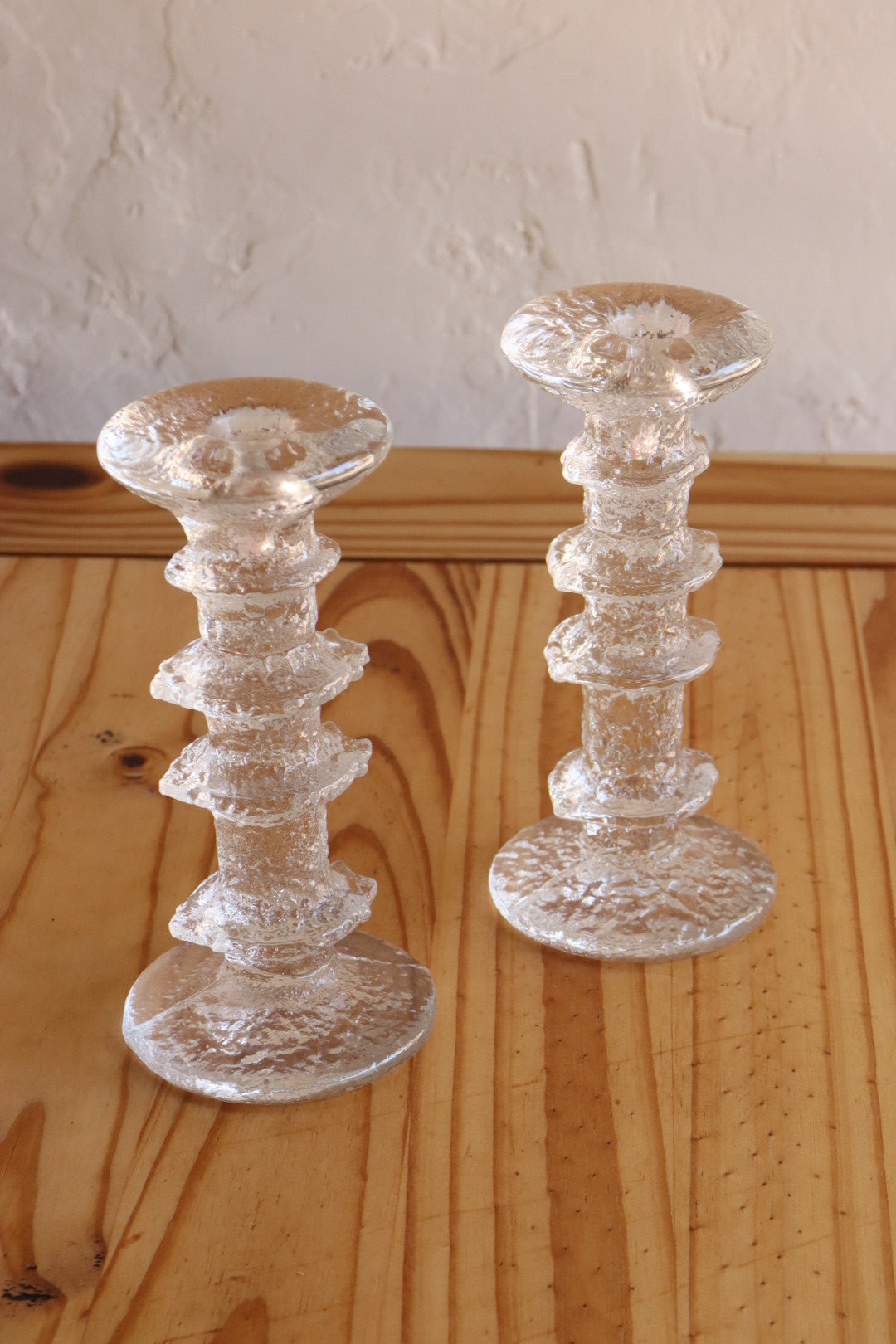 Glass Candle Holders