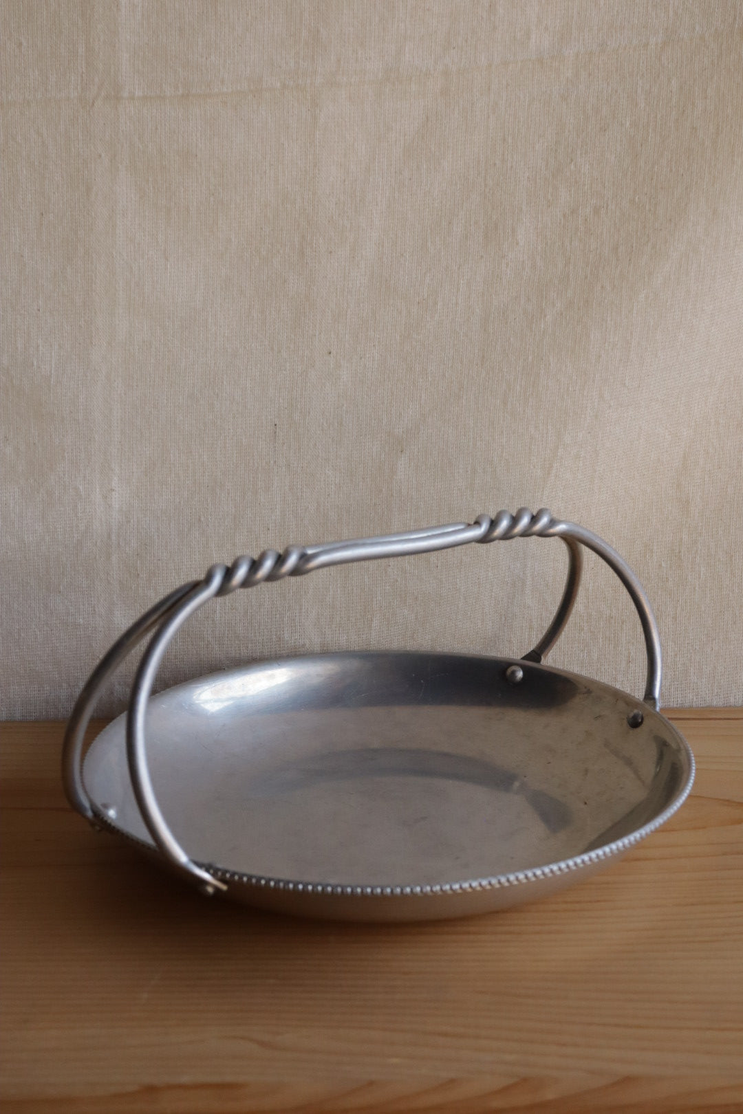 Pewter Handled Dish