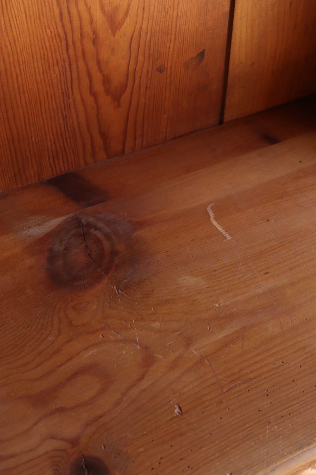 Rustic Pine Hutch