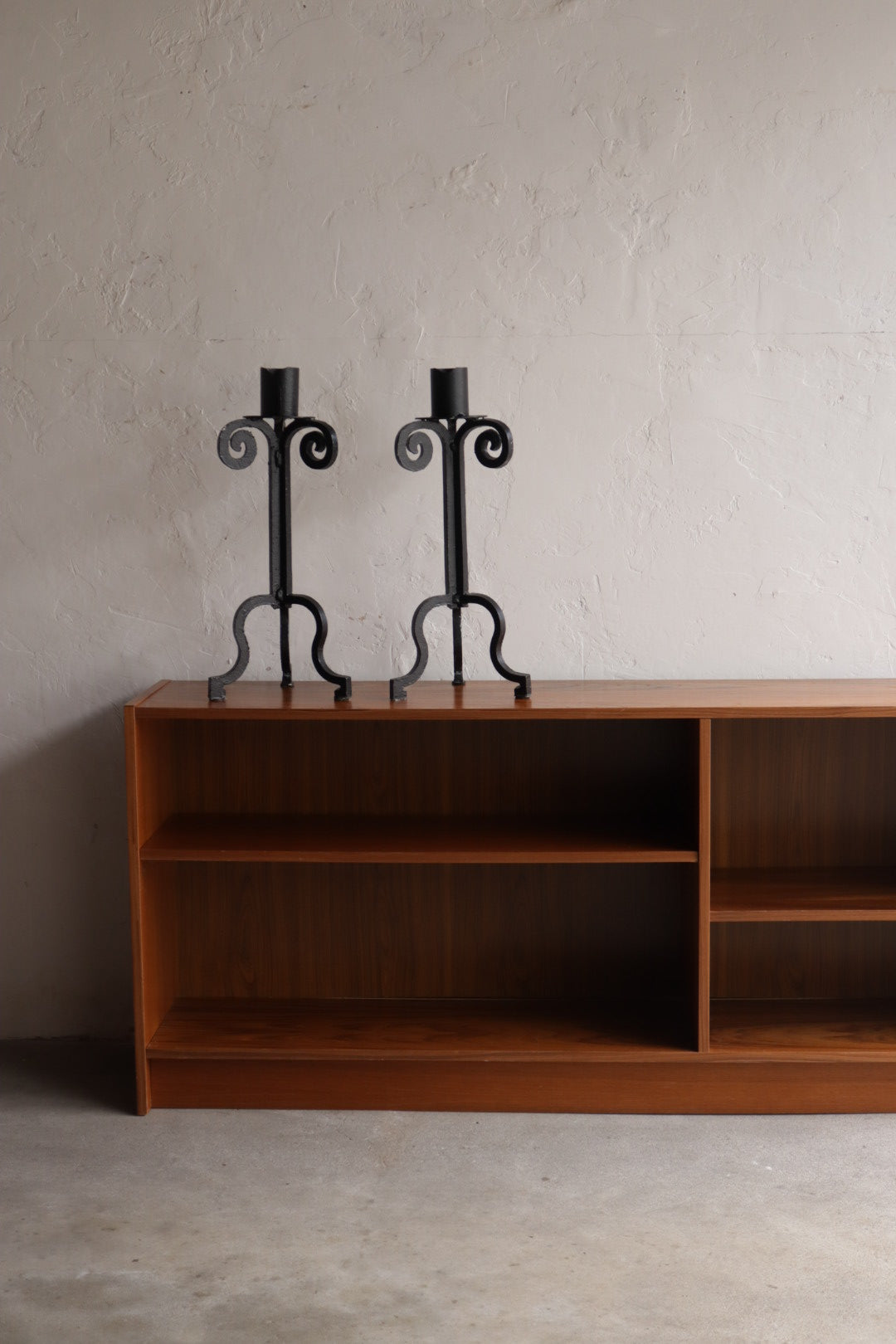 Vintage Wrought Iron Candle Holders