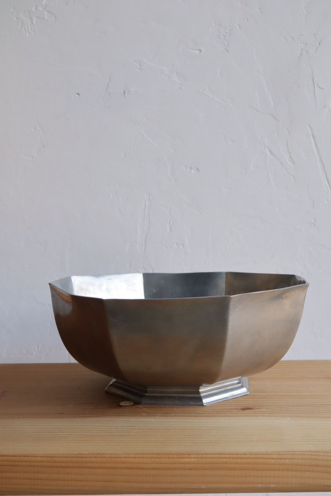 Pewter Footed Bowl