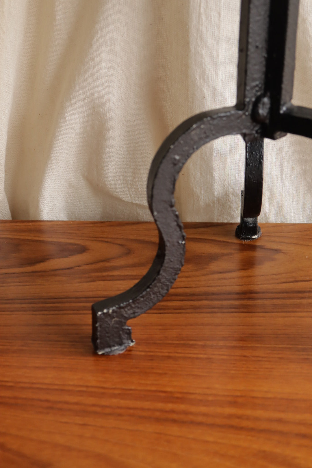 Vintage Wrought Iron Candle Holders