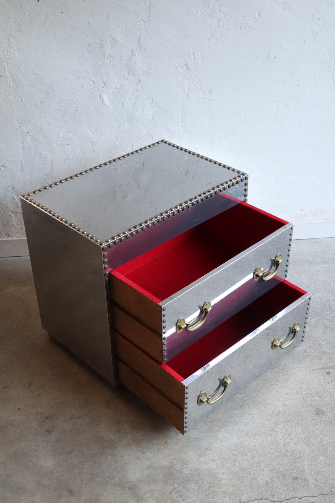1970s Sarreid Style Chest of Drawers