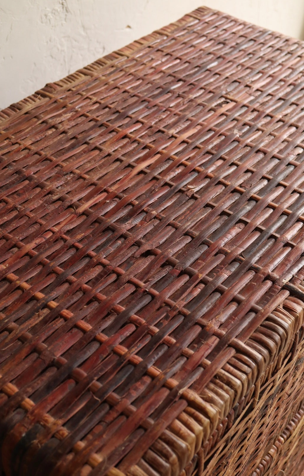 Vintage Rattan Dresser