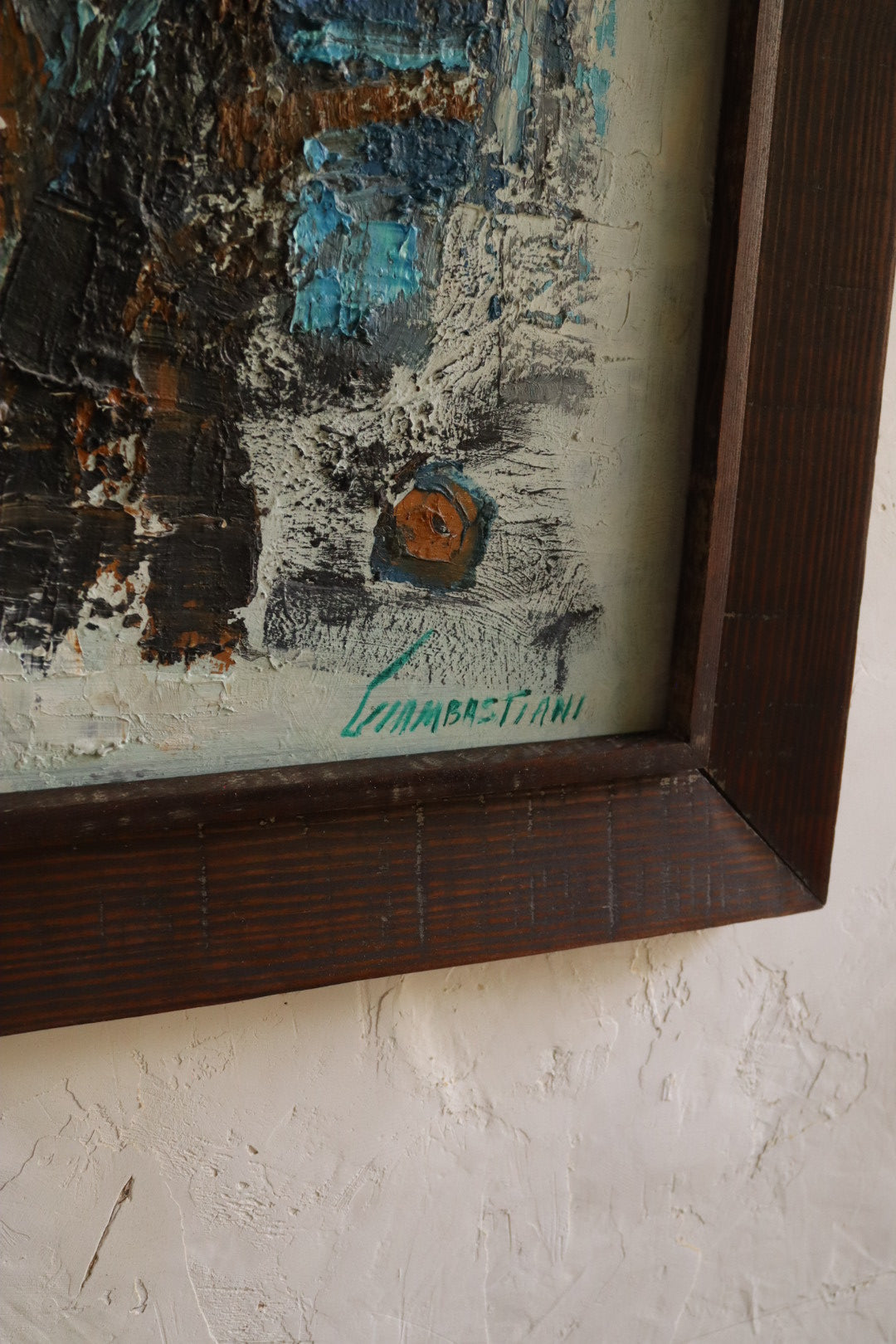 Vintage Oil Painting by Lida Giambastiani