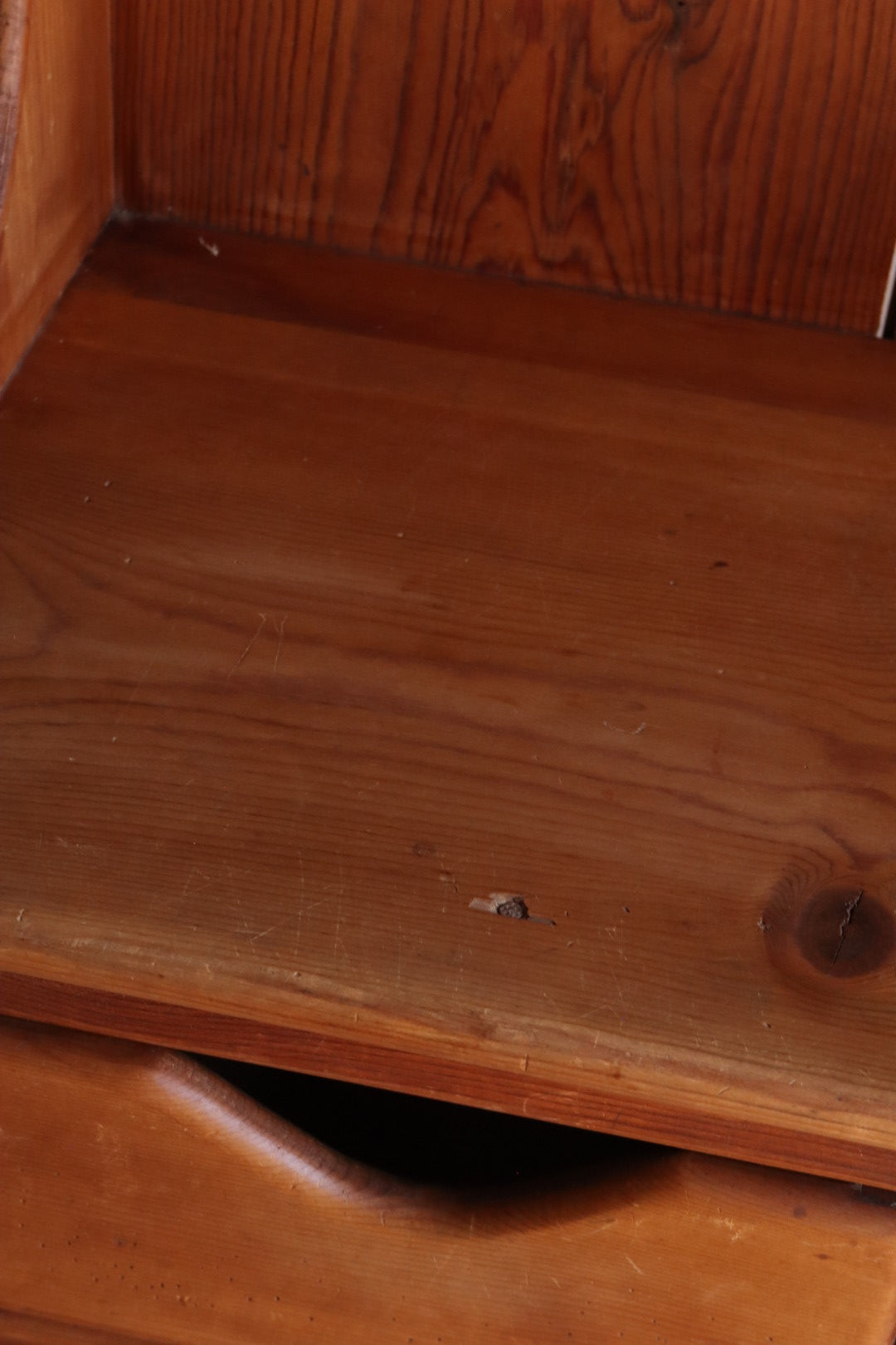 Rustic Pine Hutch