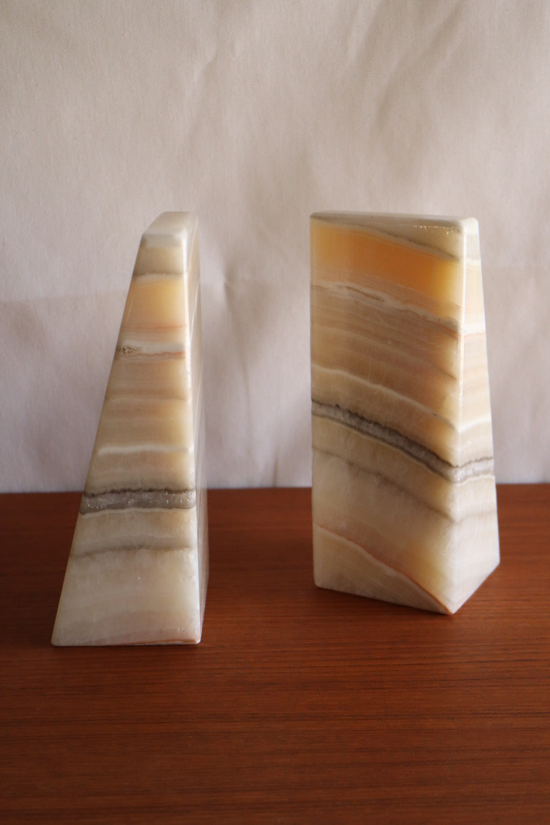 Solid Onyx Bookends