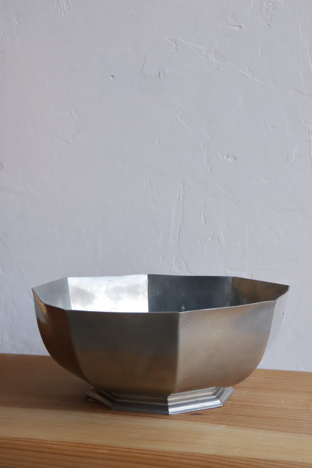 Pewter Footed Bowl