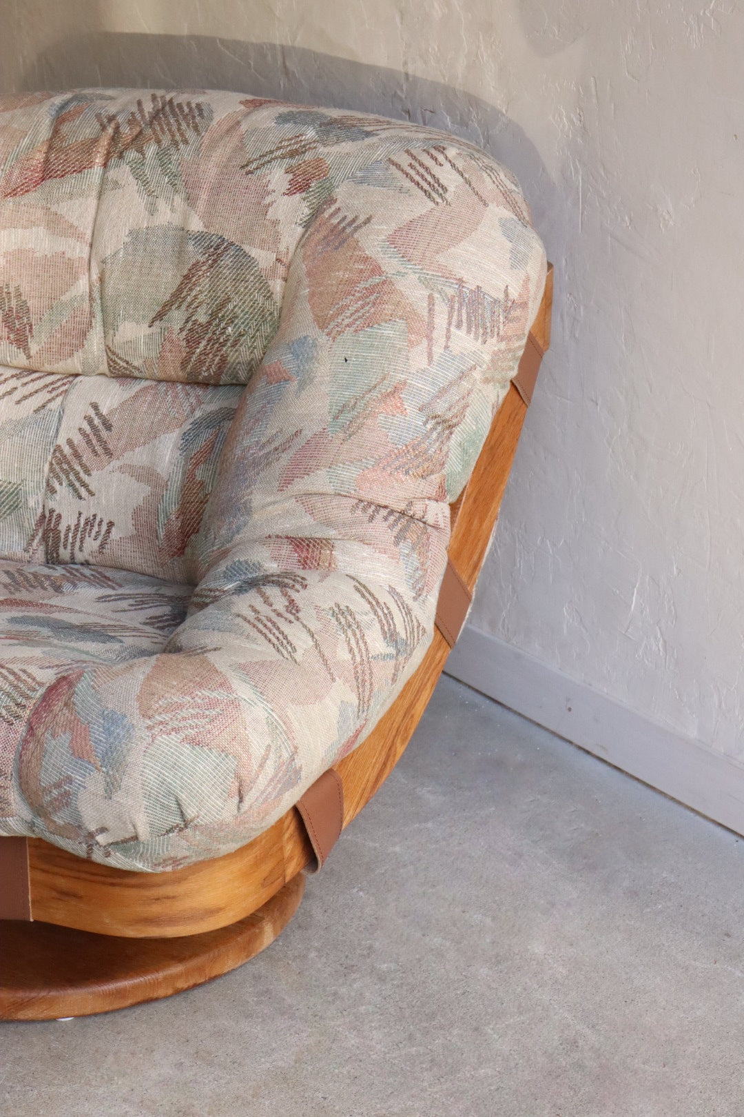70s/80s Oak Lounge Chair