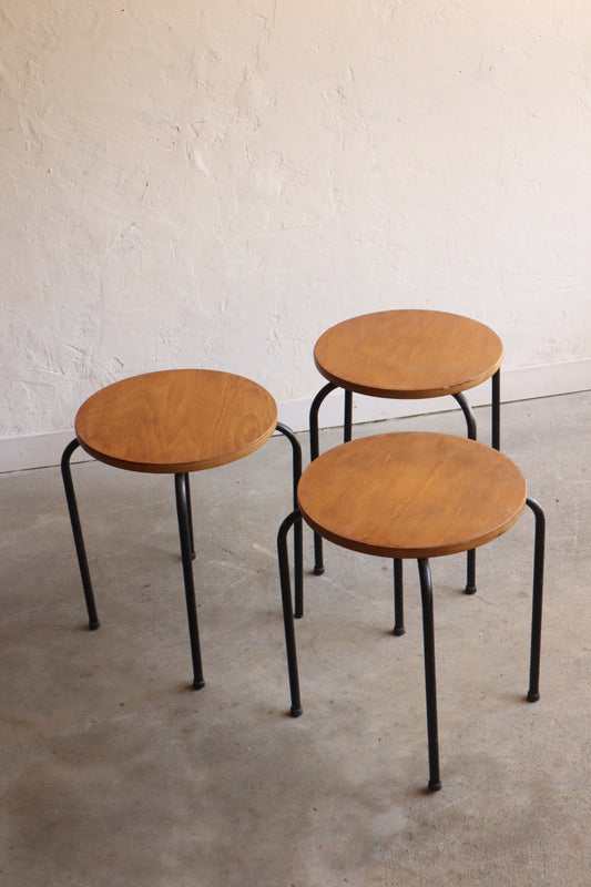 Danish Stacking Stools