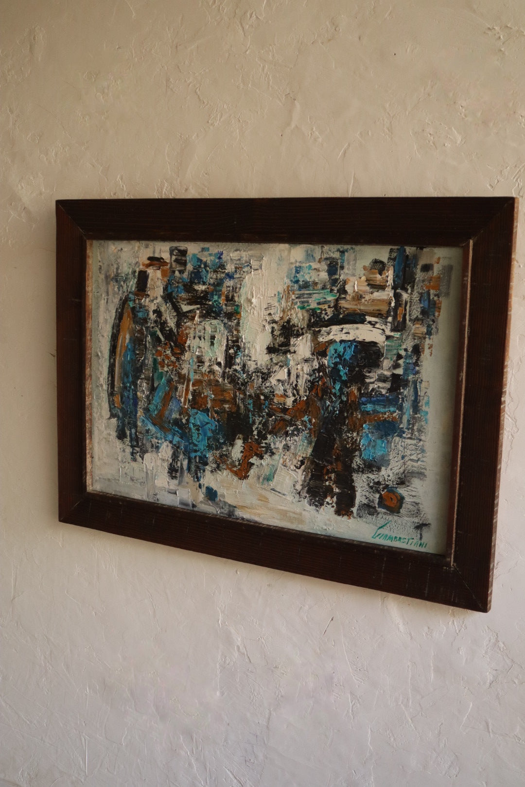 Vintage Oil Painting by Lida Giambastiani