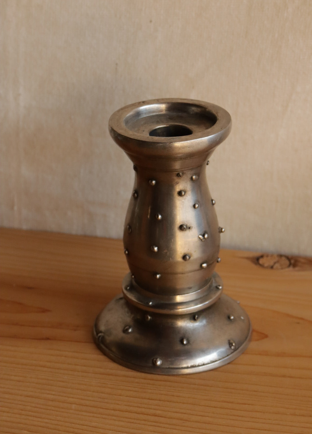 Silver Single Candle Holder