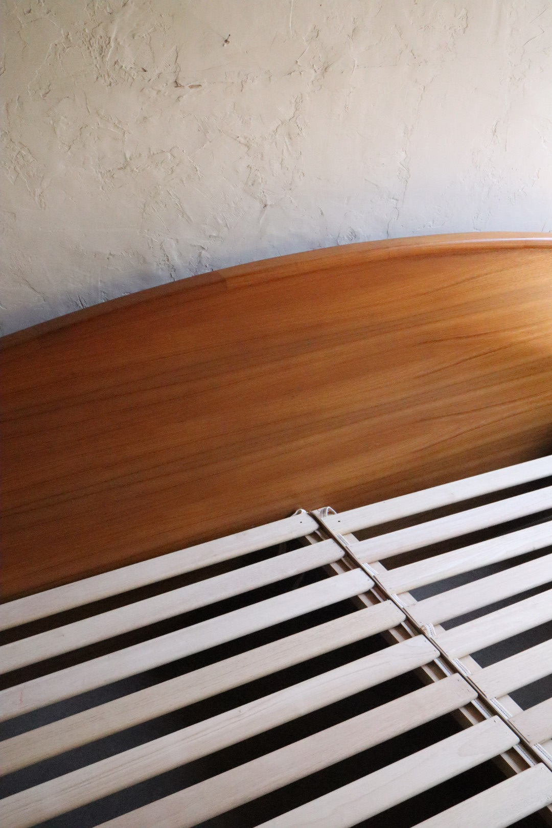 Danish Modern Teak Cal King Platform Bed Frame
