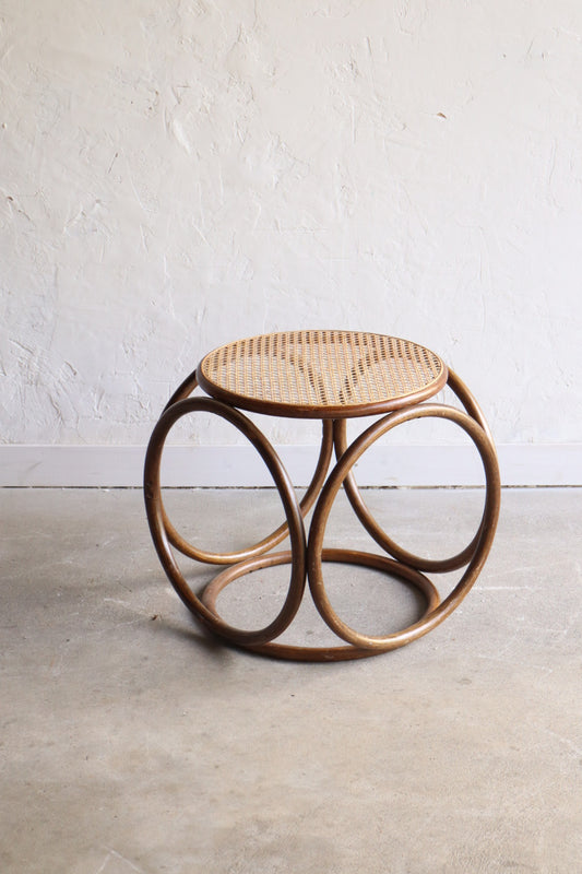 Thonet Style Cane Stool