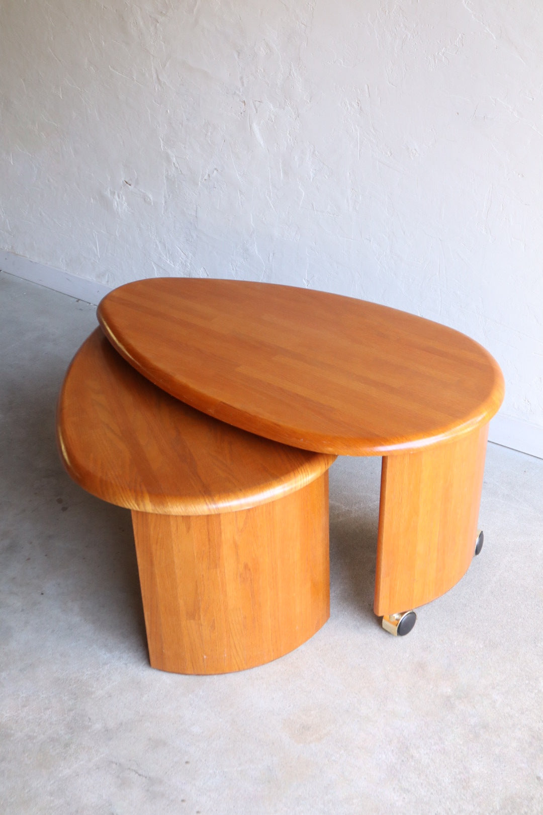 2 Tier Oak Coffee Table