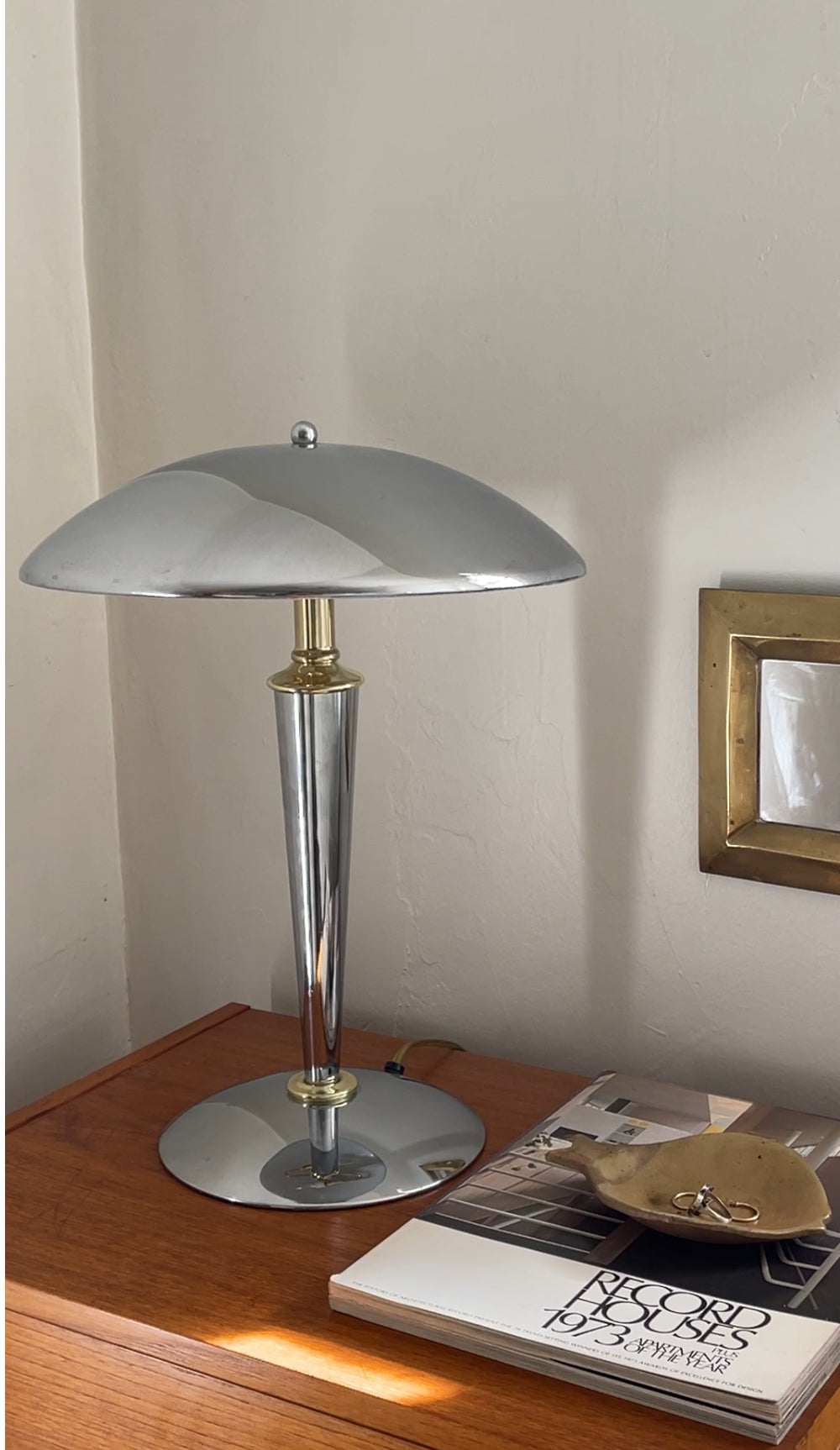 Chrome Touch Lamp