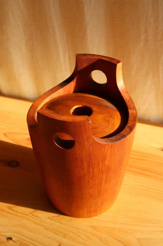 Teak Ice Bucket