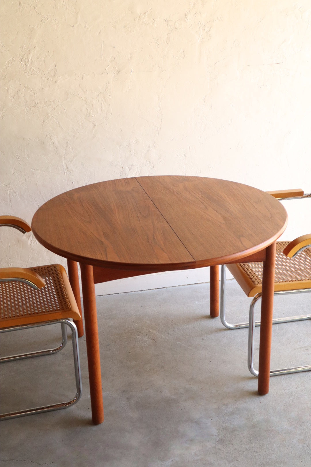Danish Teak Expanding Dining Table