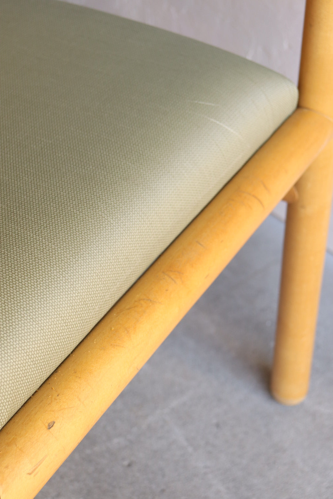 Postmodern Acorn Dining Chairs by Vignelli