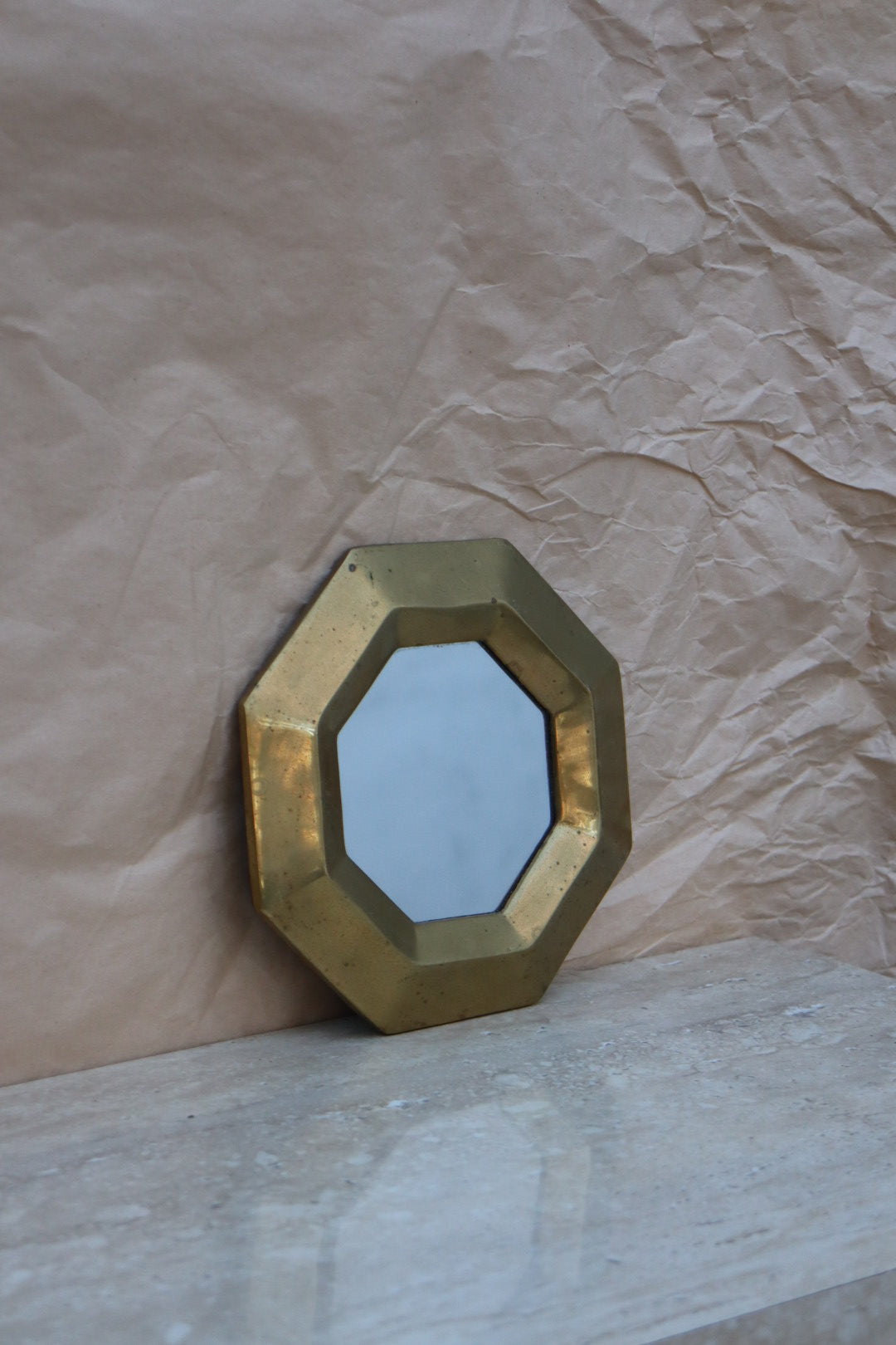 Brass Mirror