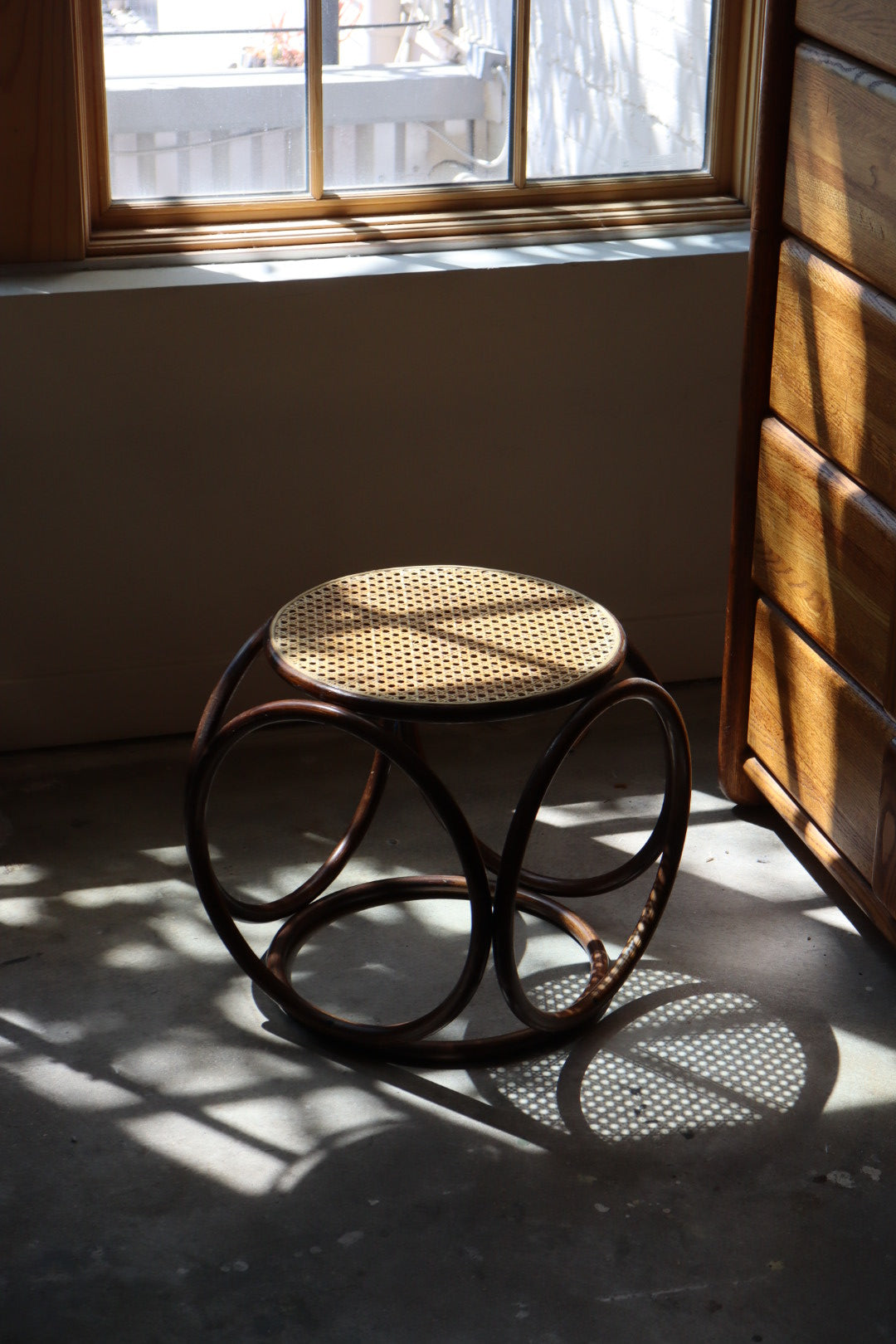 Thonet Style Bentwood Stool