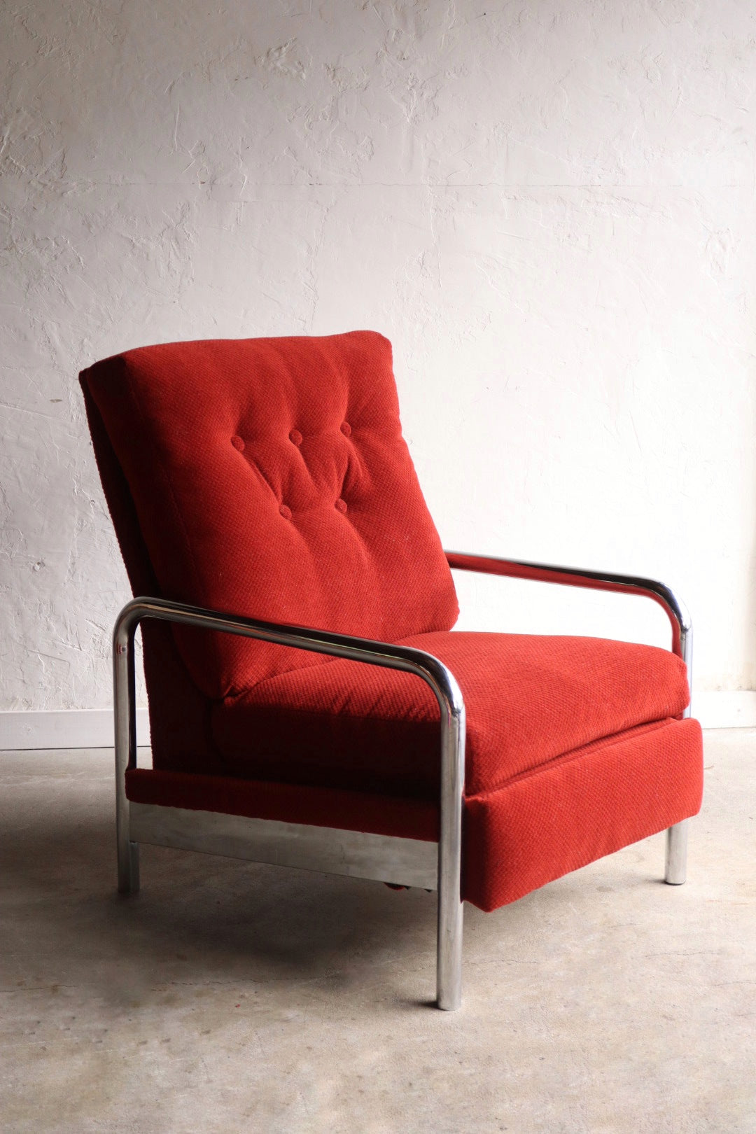 1970s Tubular Recliner