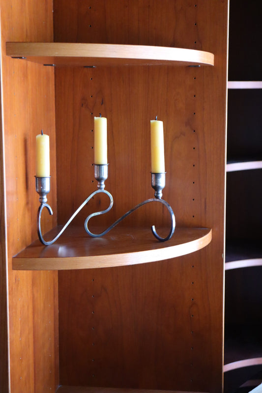 Silver Candle Holder
