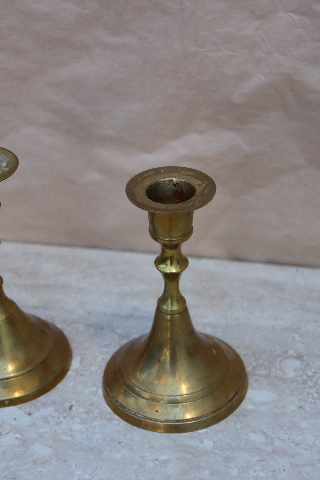 Brass Candleholders