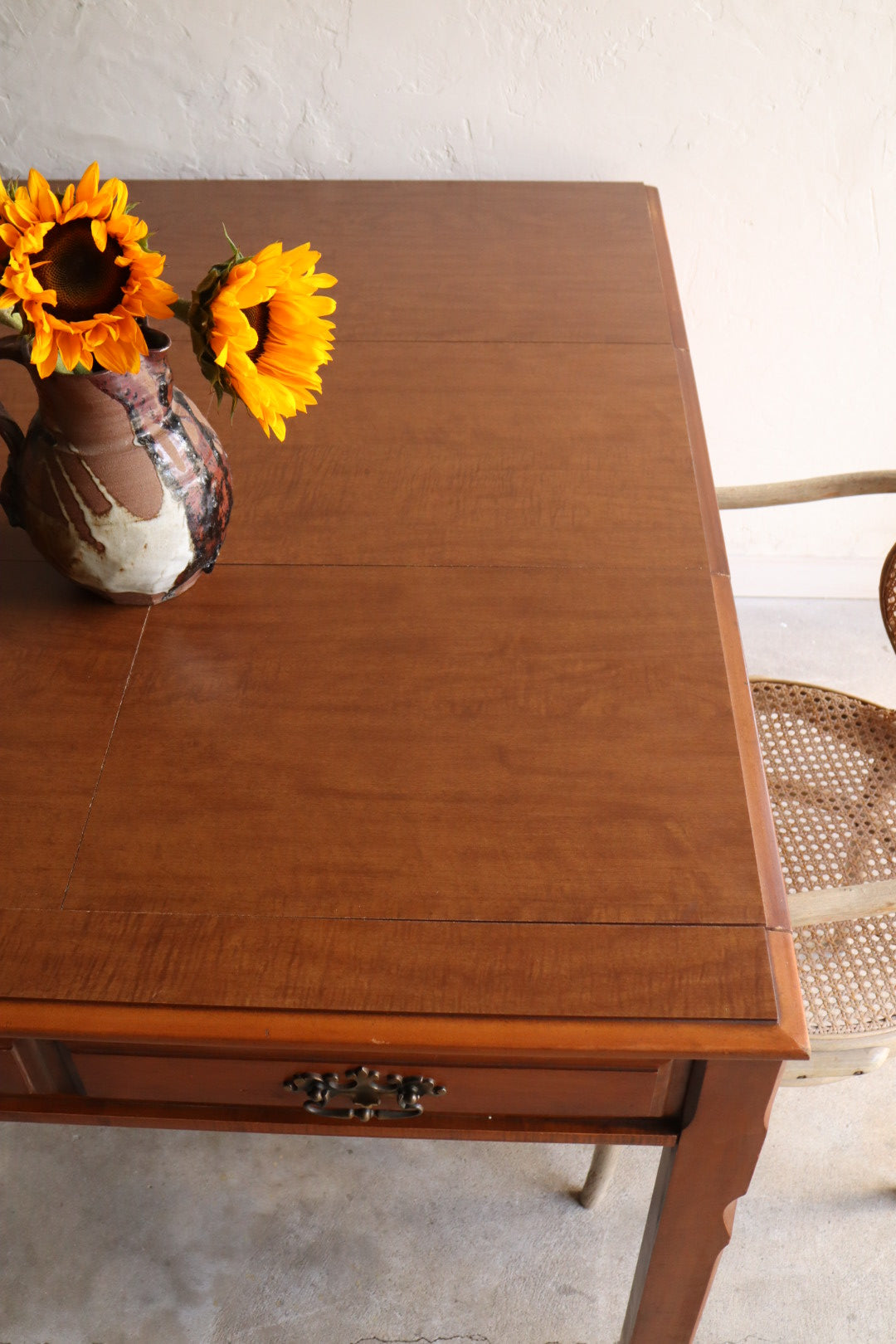 1970s Cabinet with Expanding Table