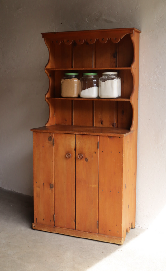 Antique Pine Hutch