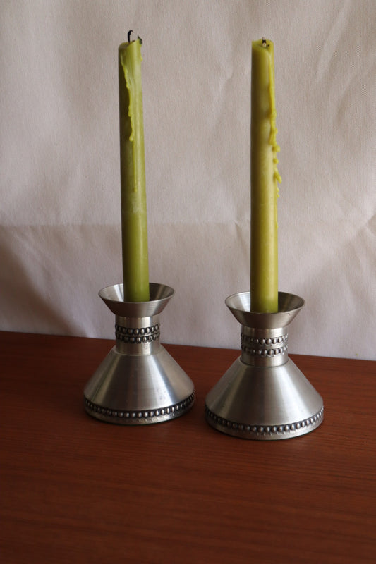 Silver Candleholders