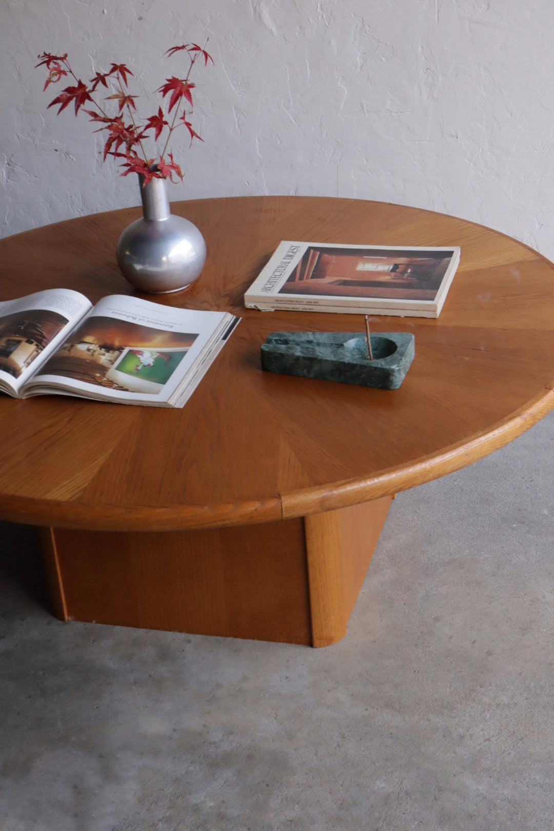 1980s Oak Coffee Table