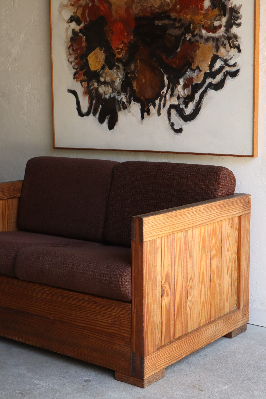 Rustic Pine Loveseat
