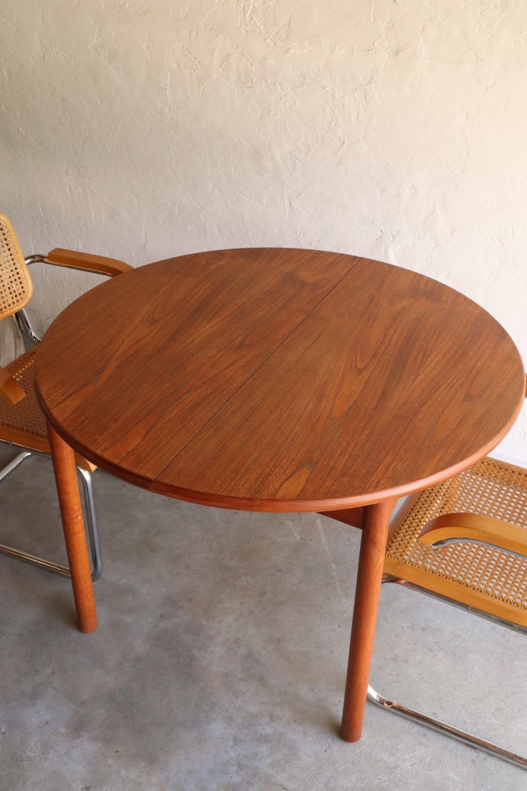 Danish Teak Expanding Dining Table