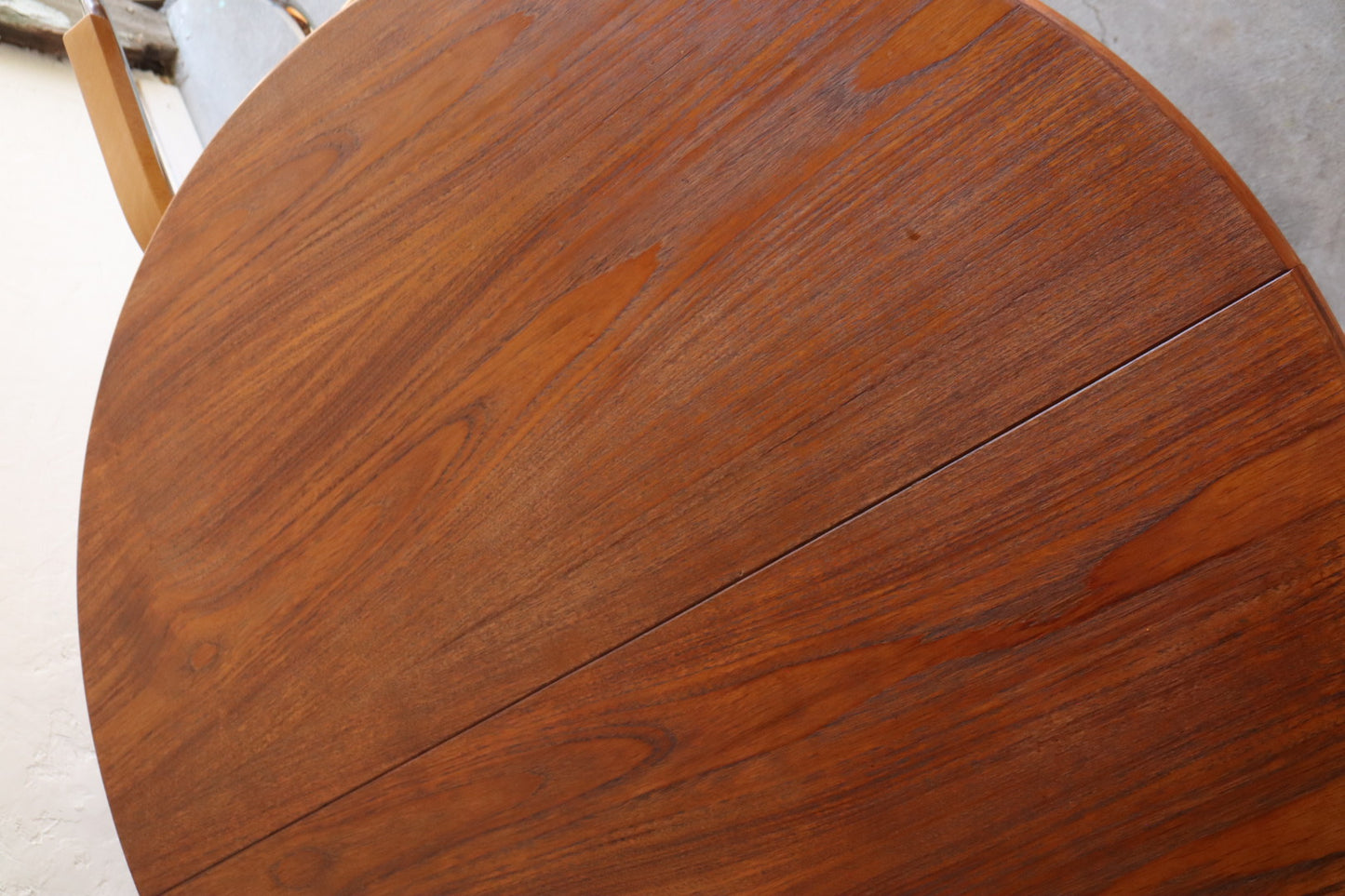 Danish Teak Expanding Dining Table