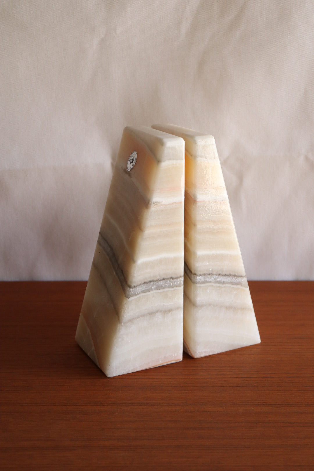 Solid Onyx Bookends