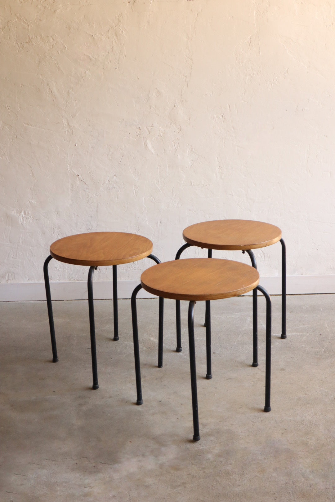 Danish Stacking Stools