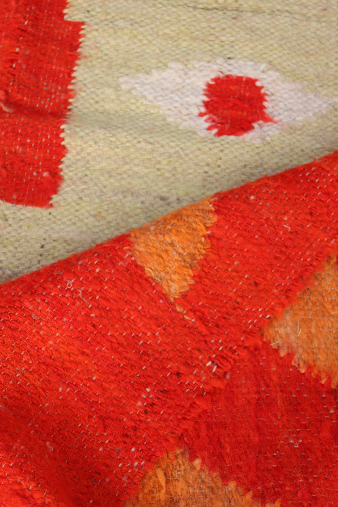 Vintage Handmade Wool Rug