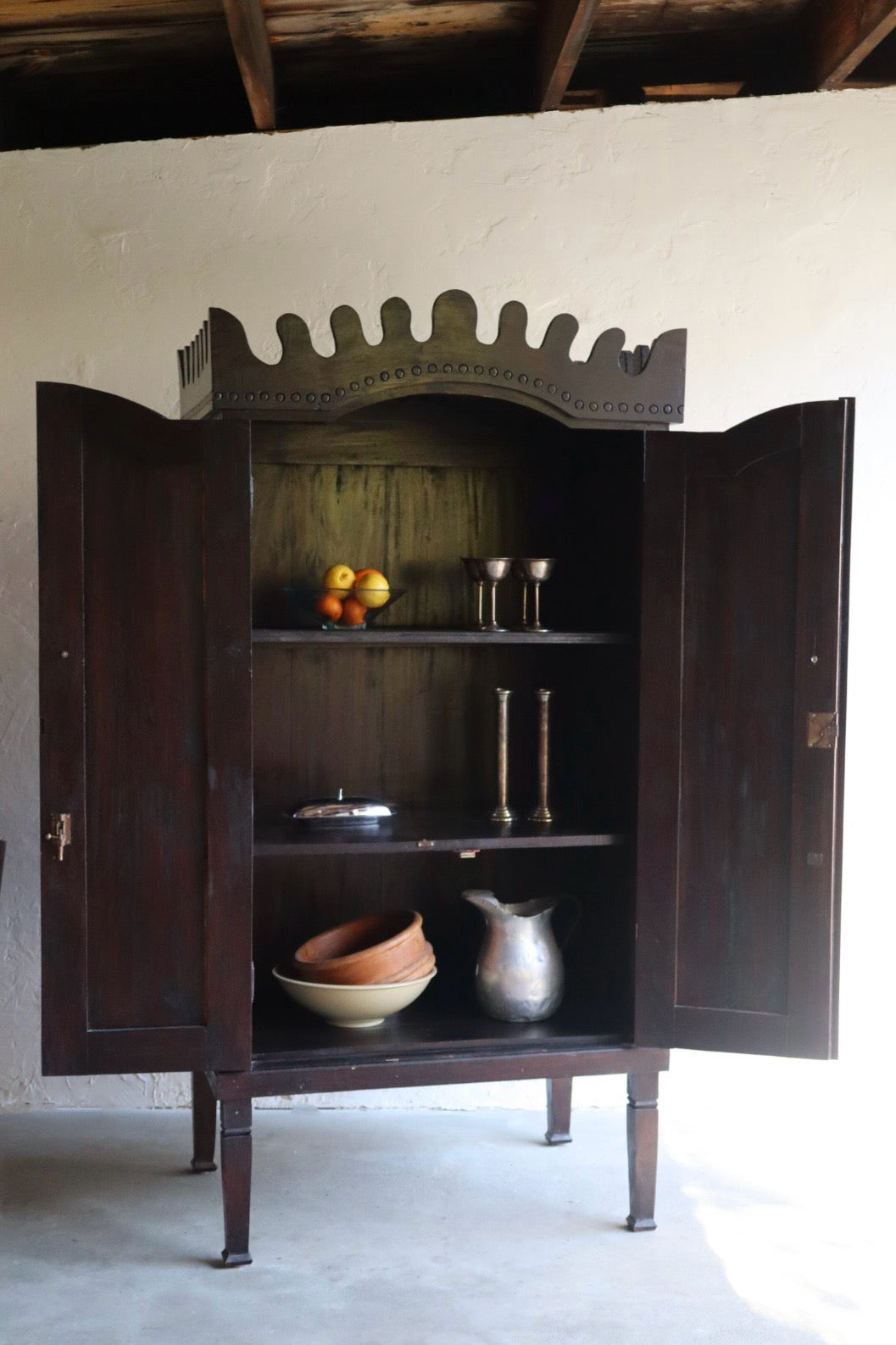 Vintage Wood Hutch