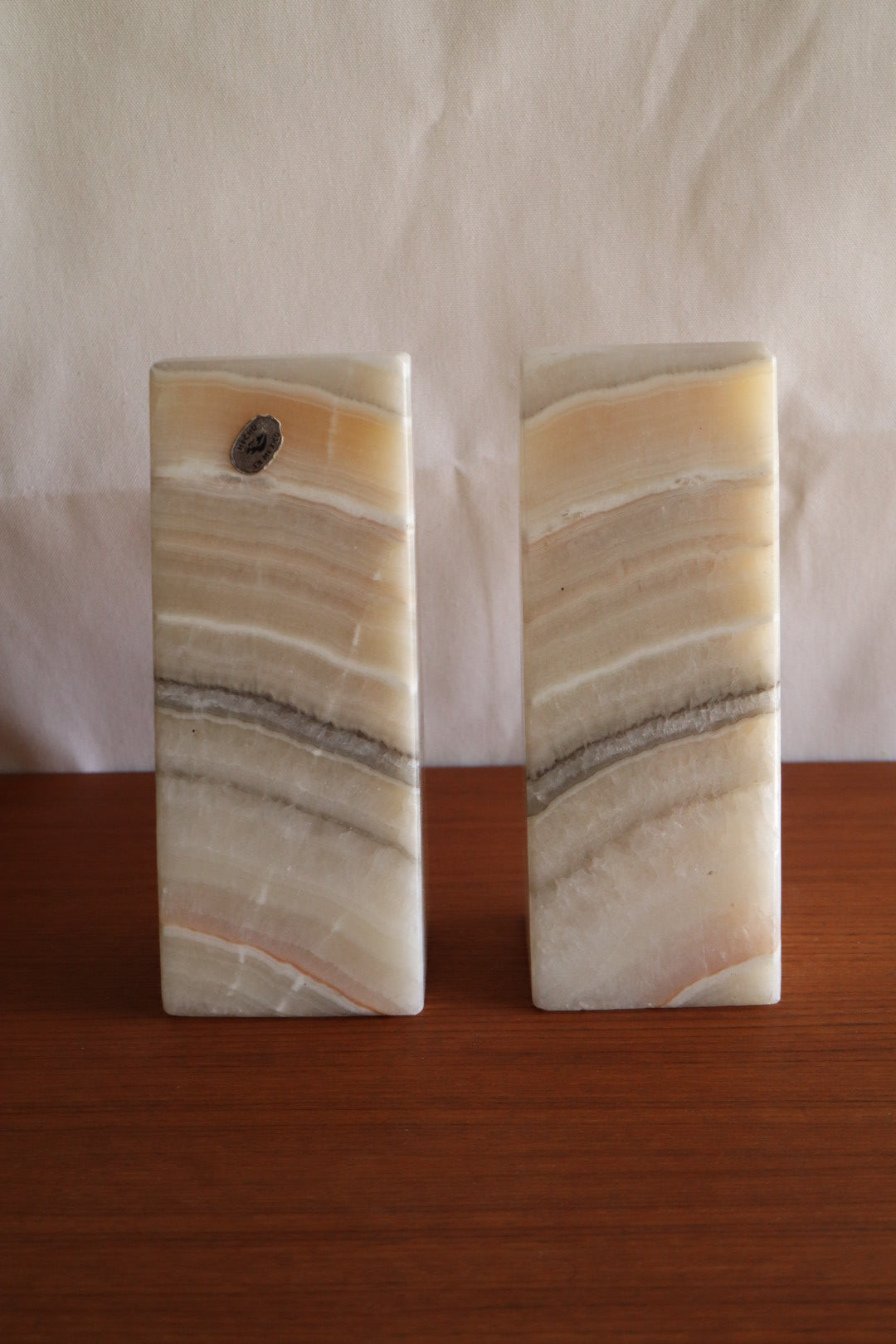 Solid Onyx Bookends