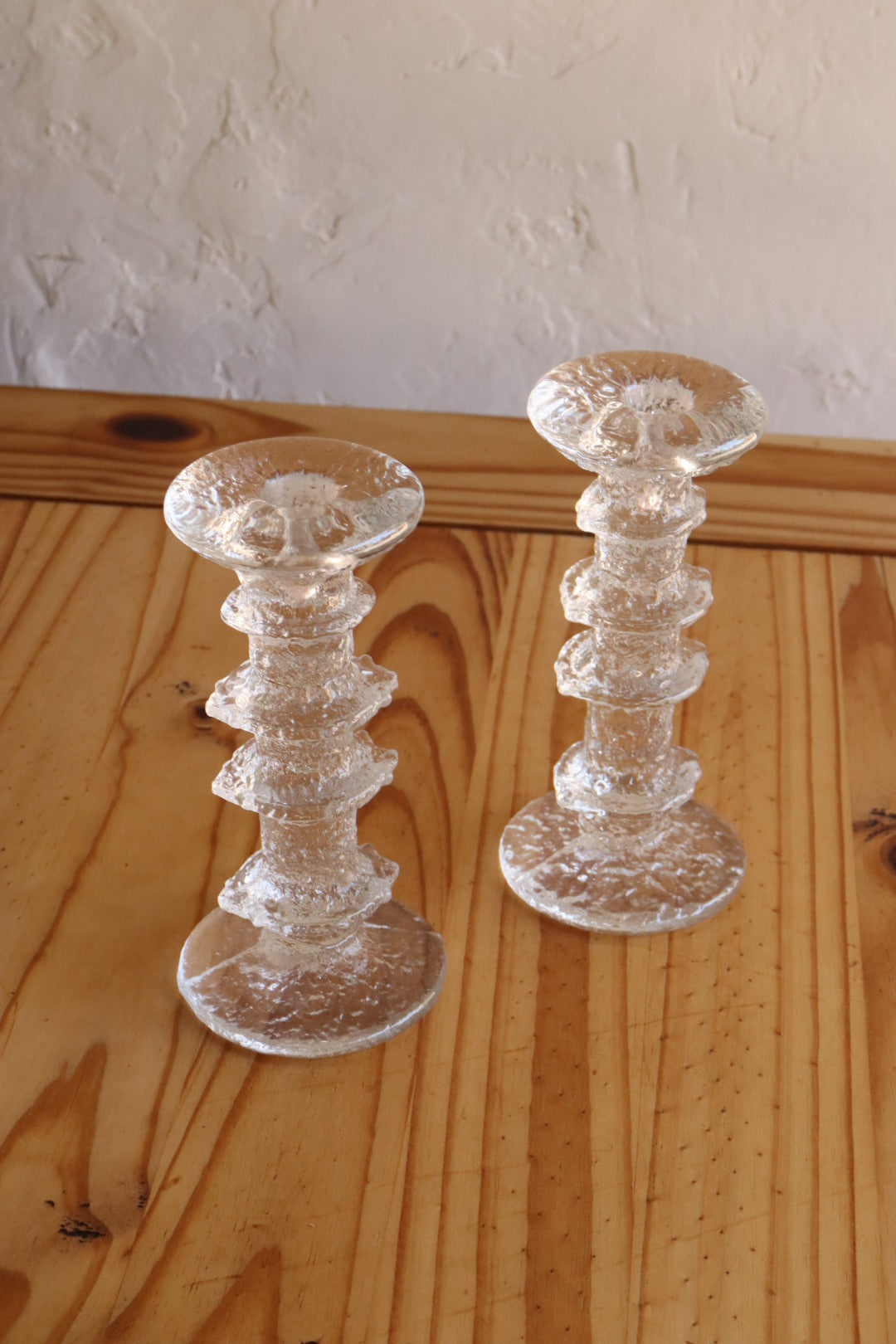 Glass Candle Holders