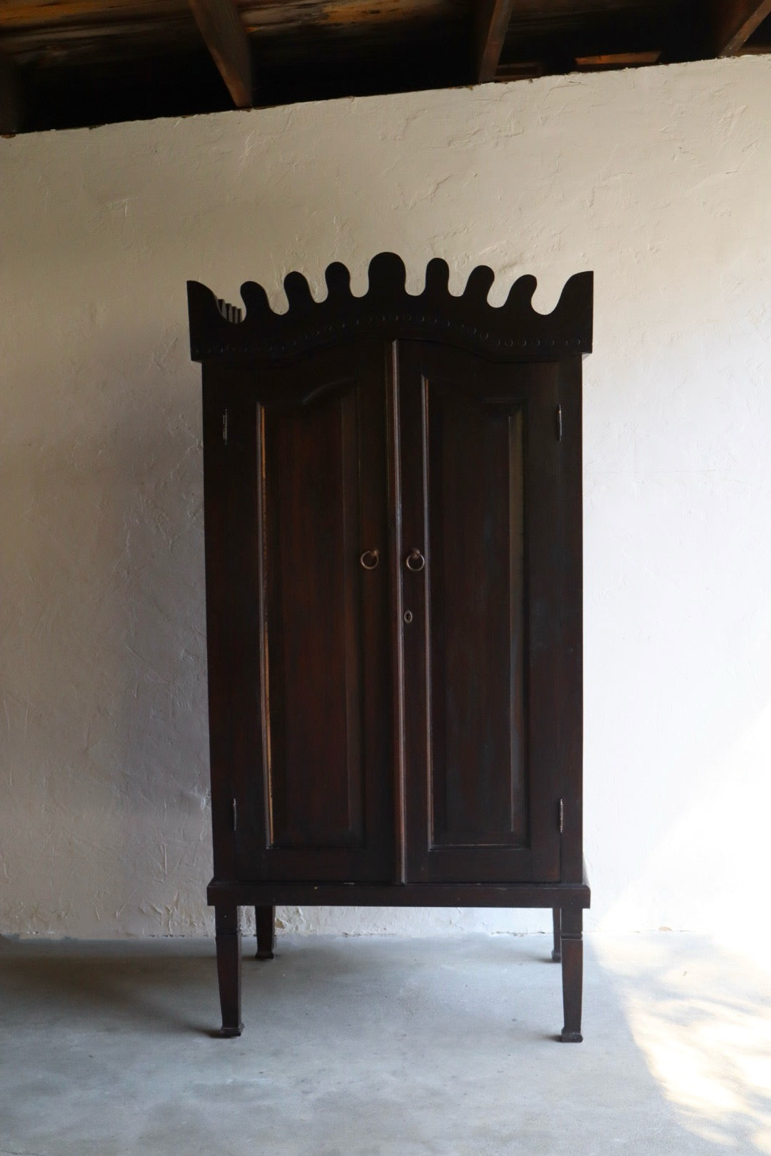 Vintage Wood Hutch