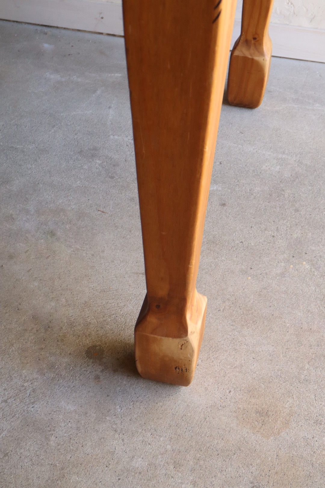Rustic Pine Dining Table