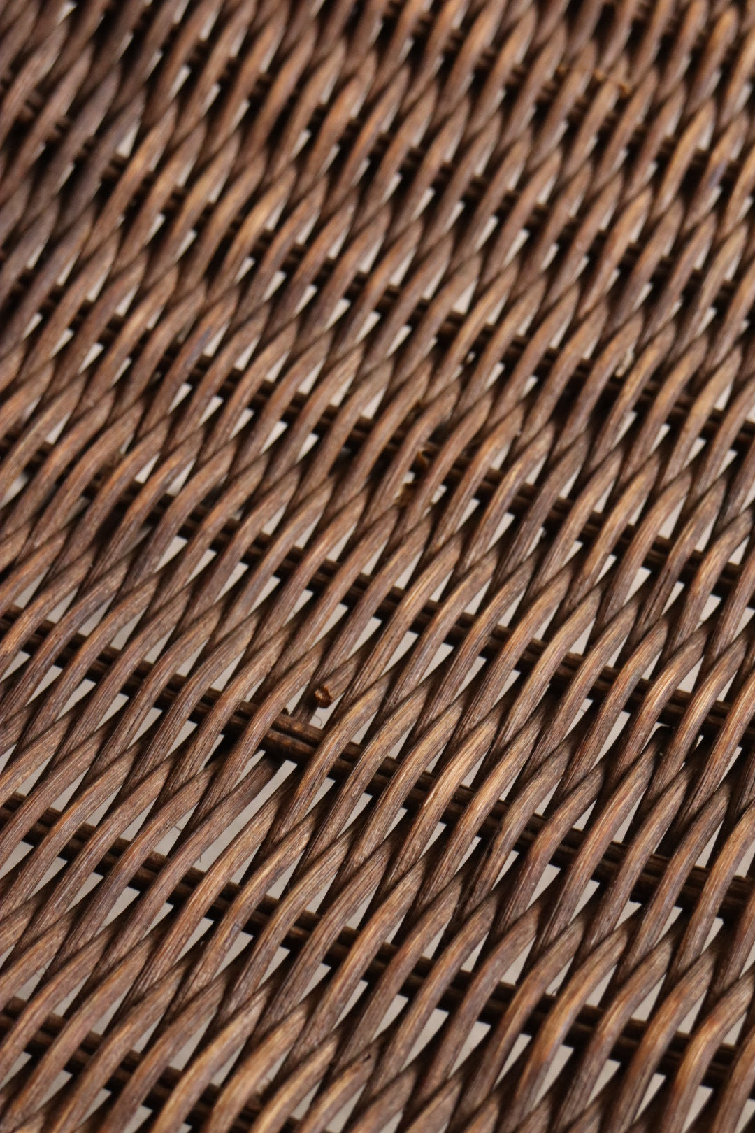 Rattan & Iron Lounge Chair
