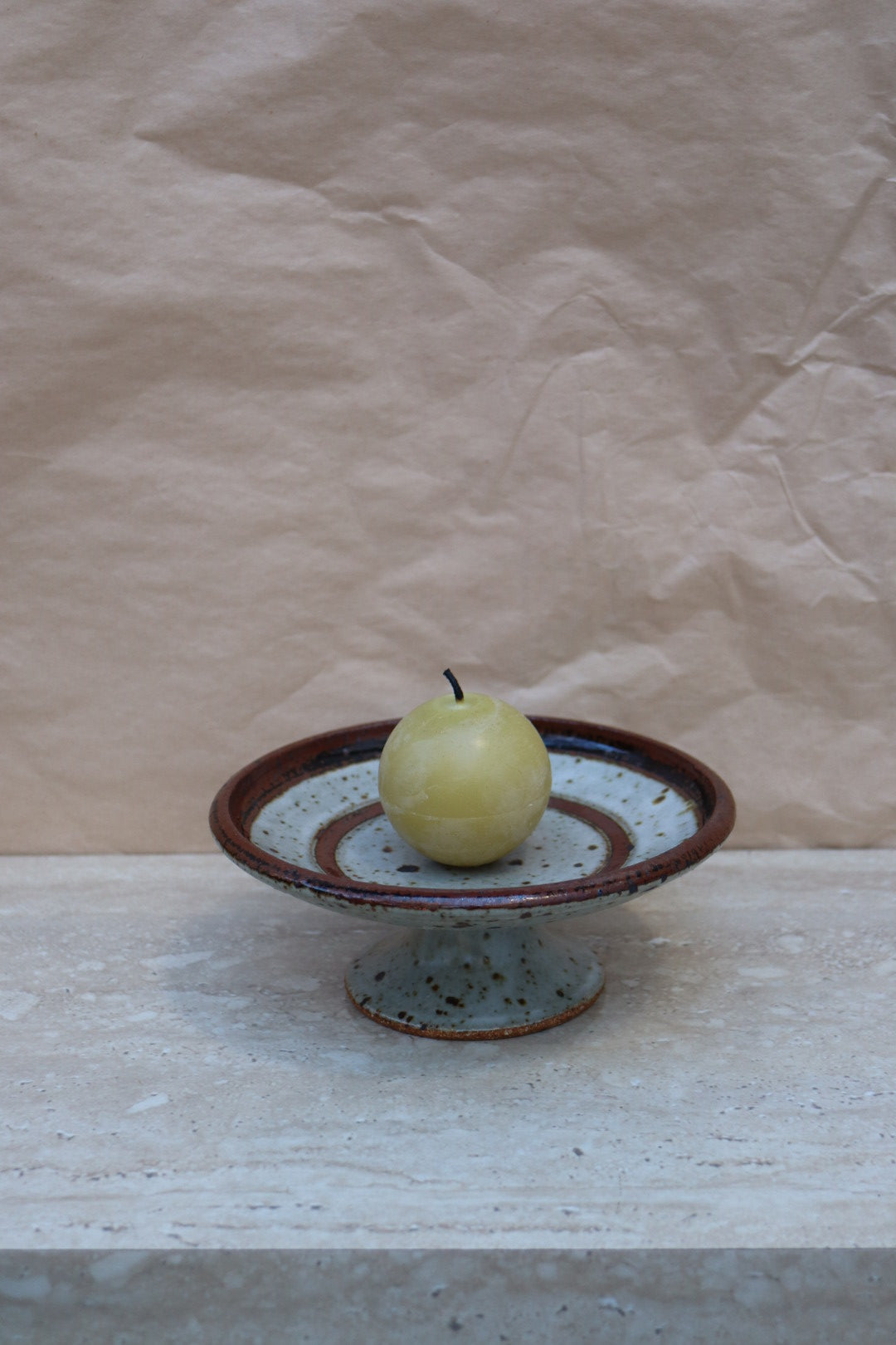 Ceramic Pedestal Dish