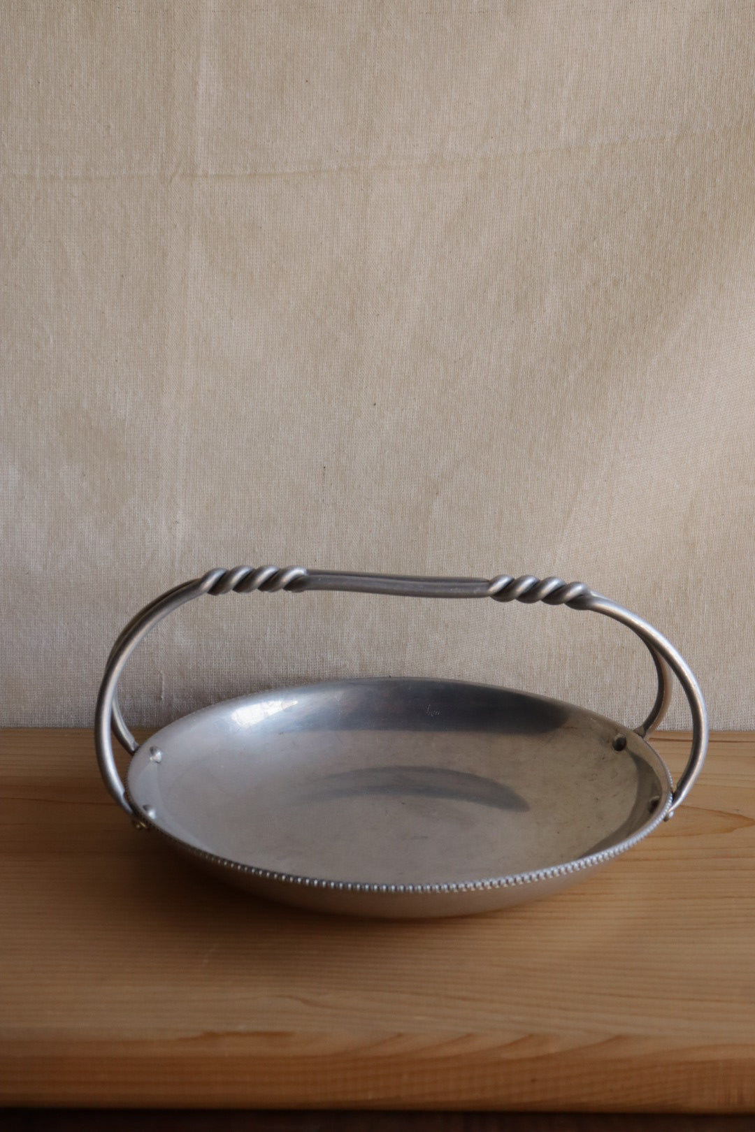 Pewter Handled Dish