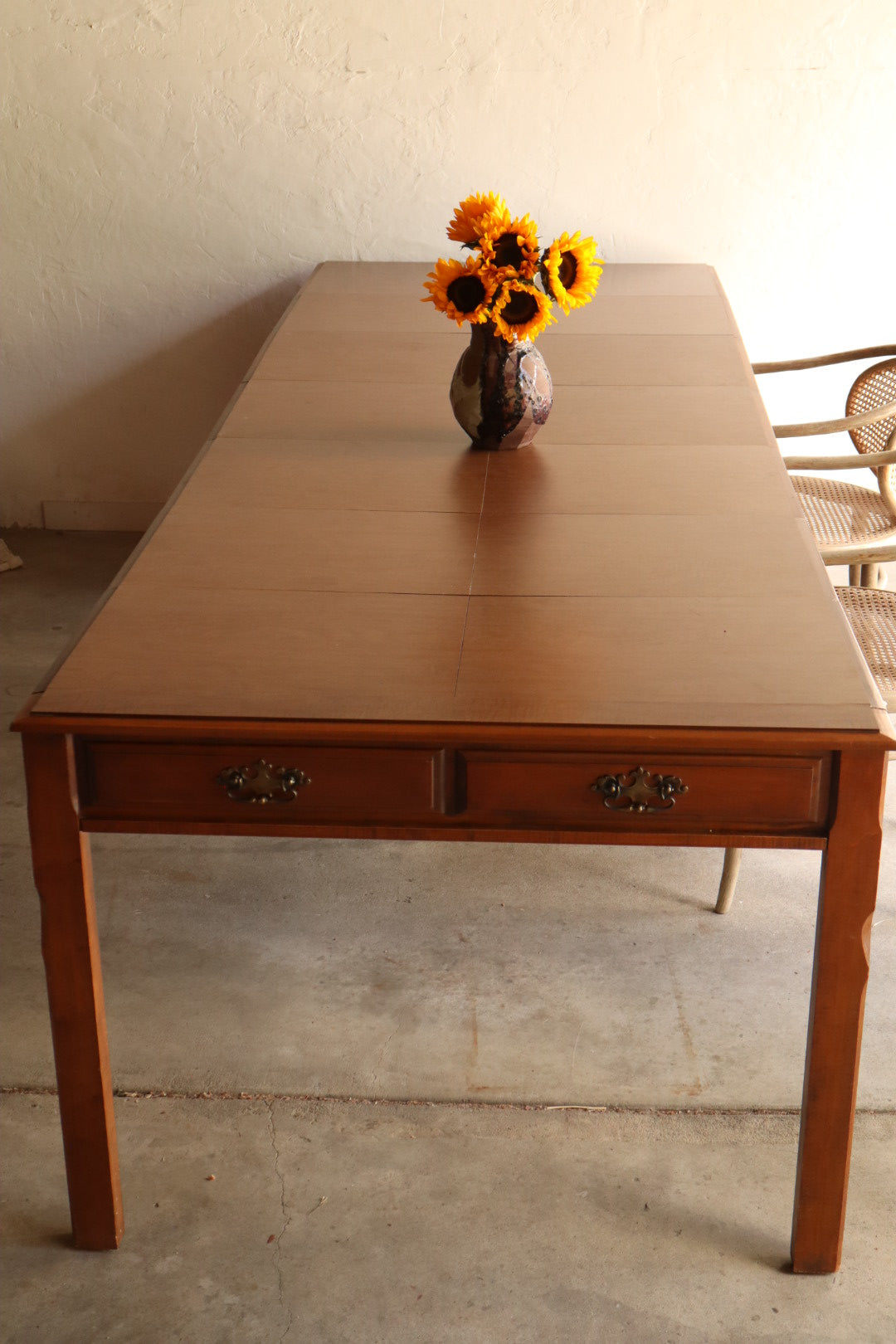 1970s Cabinet with Expanding Table